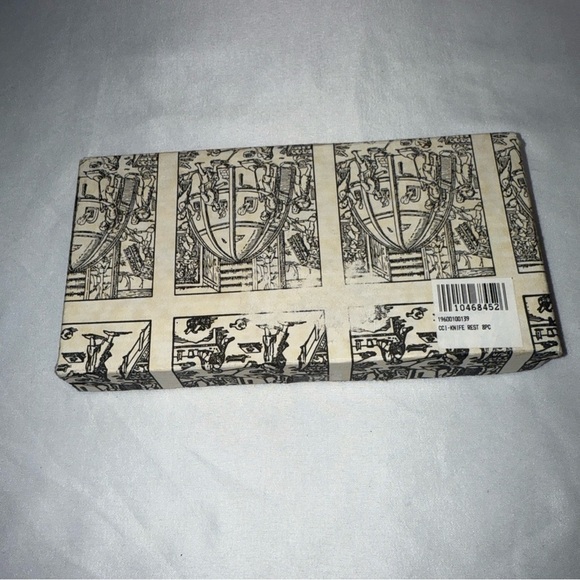 Vintage Kestarto 8PCS Knife Rests ~ Column Design ~ Hungary In Original Box - Picture 3 of 8